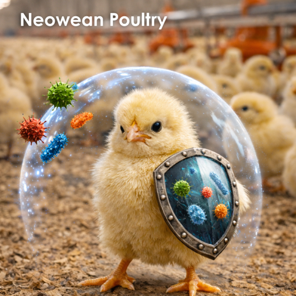 formulación biotecnológica sólida soluble que integra bioactivos funcionales, fitogénicos y vitaminas del complejo B.